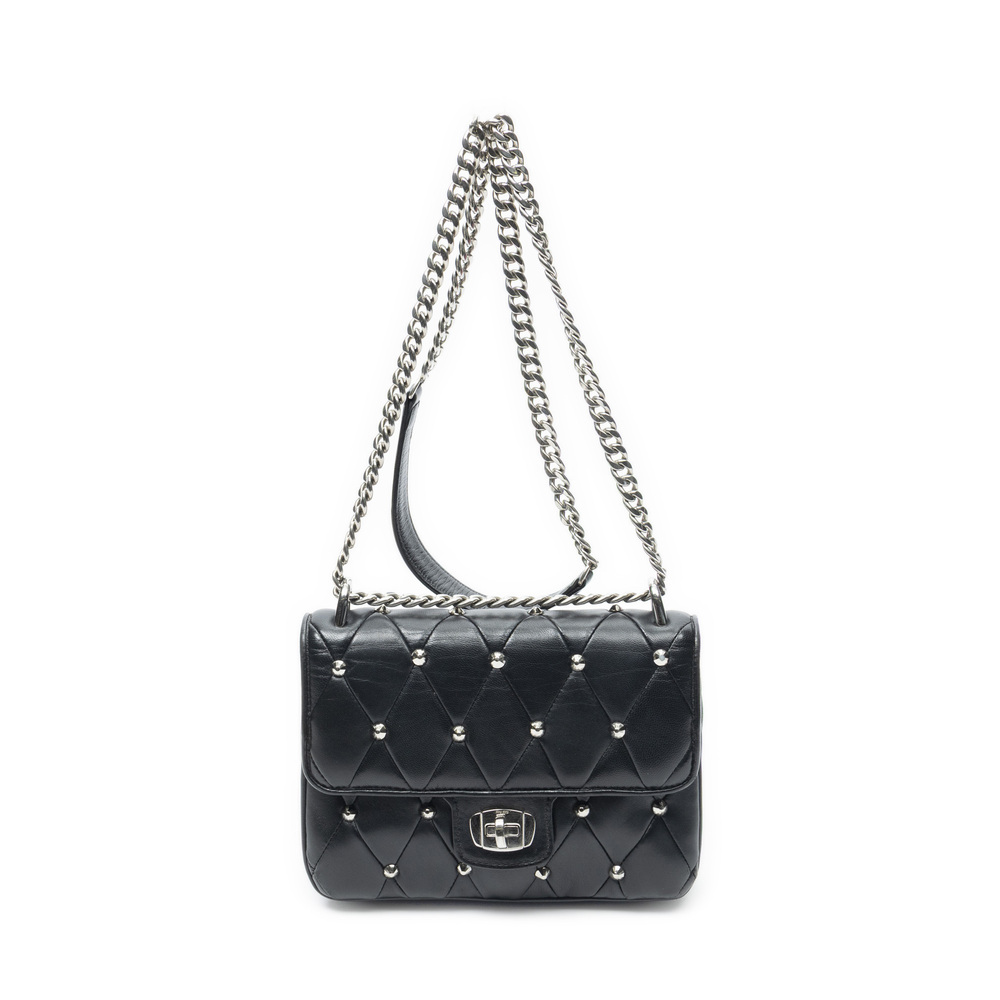 Miu Miu Studded Chain Flap